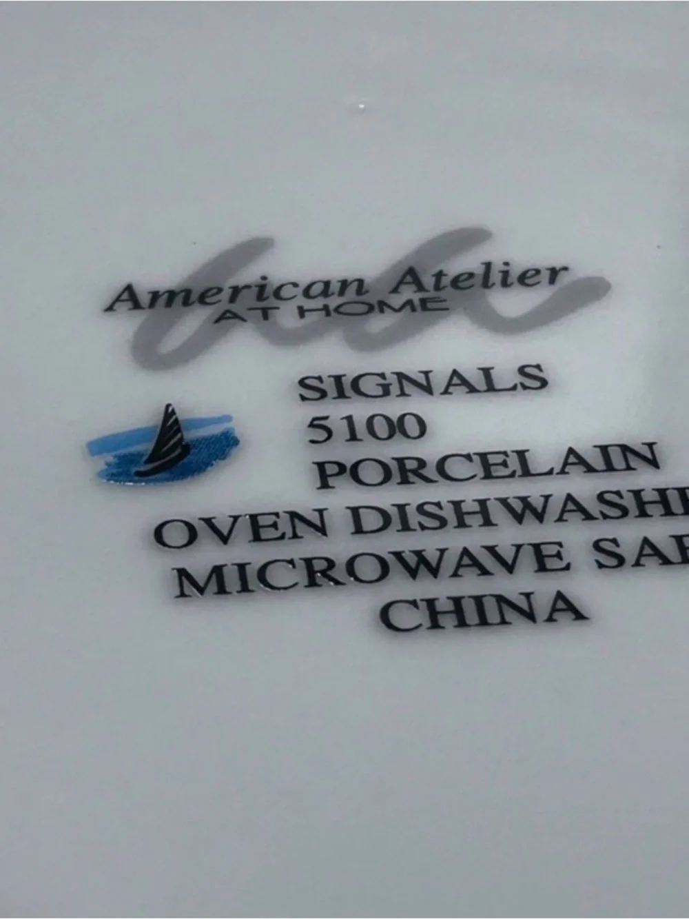 American Atelier Lighthouse Scenic Decorative Porcelain Plate